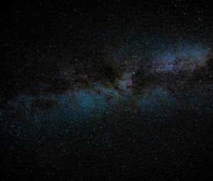 Preview wallpaper nebula, stars, universe, galaxy, space, dark, glow