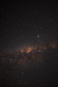 Preview wallpaper nebula, universe, galaxy, stars, space, brown