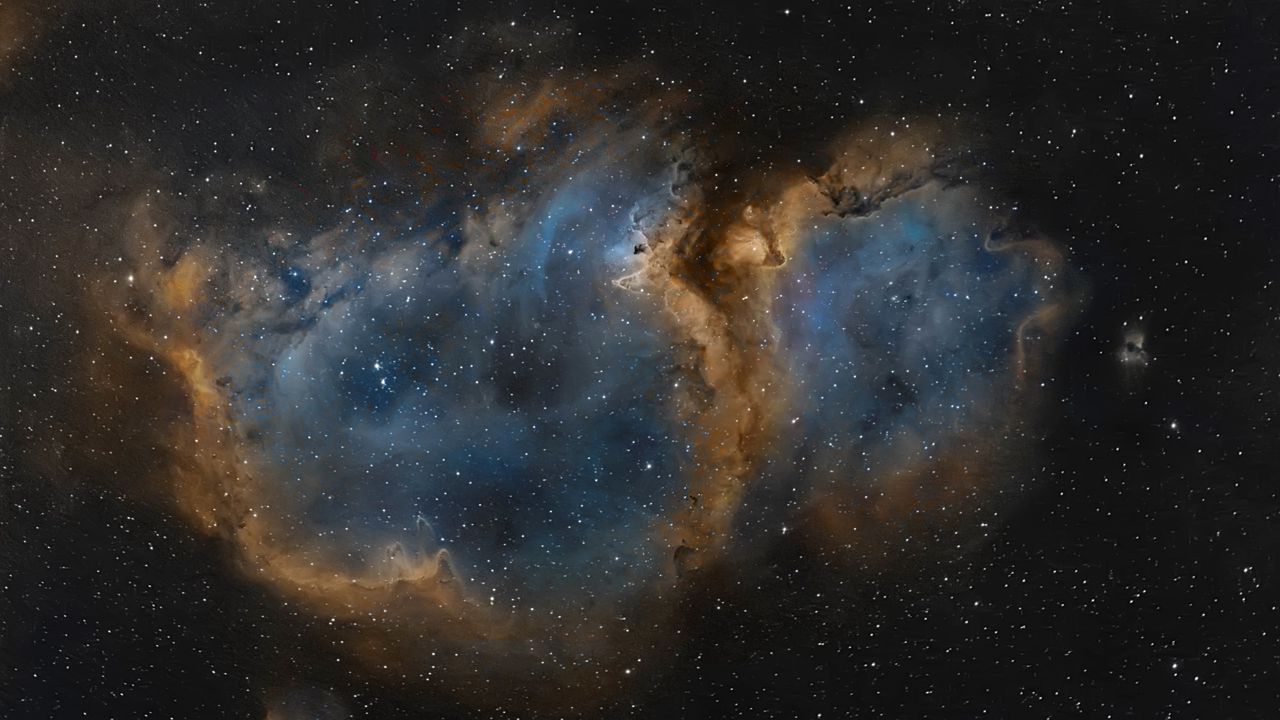 Wallpaper nebula, universe, space, stars