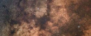 Preview wallpaper nebula, universe, stars, brown