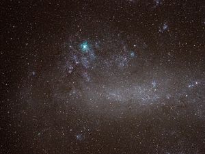 Preview wallpaper nebula, universe, stars, glow