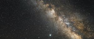 Preview wallpaper nebula, universe, stars, brown, galaxy
