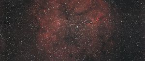Preview wallpaper nebula, universe, stars, red, space