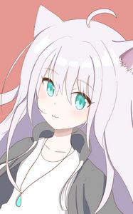 Preview wallpaper neko, girl, ears, anime