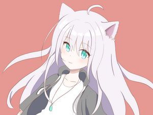 Preview wallpaper neko, girl, ears, anime