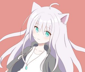 Preview wallpaper neko, girl, ears, anime