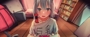 Preview wallpaper neko, girl, gamer, anime, art