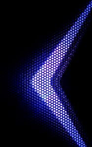 Preview wallpaper neon, backlight, glow, lattice, darkness