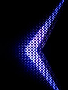 Preview wallpaper neon, backlight, glow, lattice, darkness