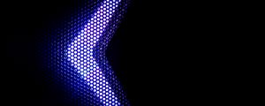 Preview wallpaper neon, backlight, glow, lattice, darkness