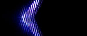 Preview wallpaper neon, backlight, glow, lattice, darkness