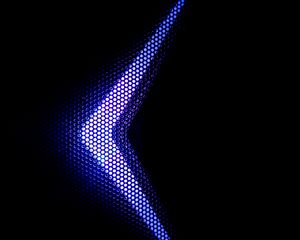 Preview wallpaper neon, backlight, glow, lattice, darkness