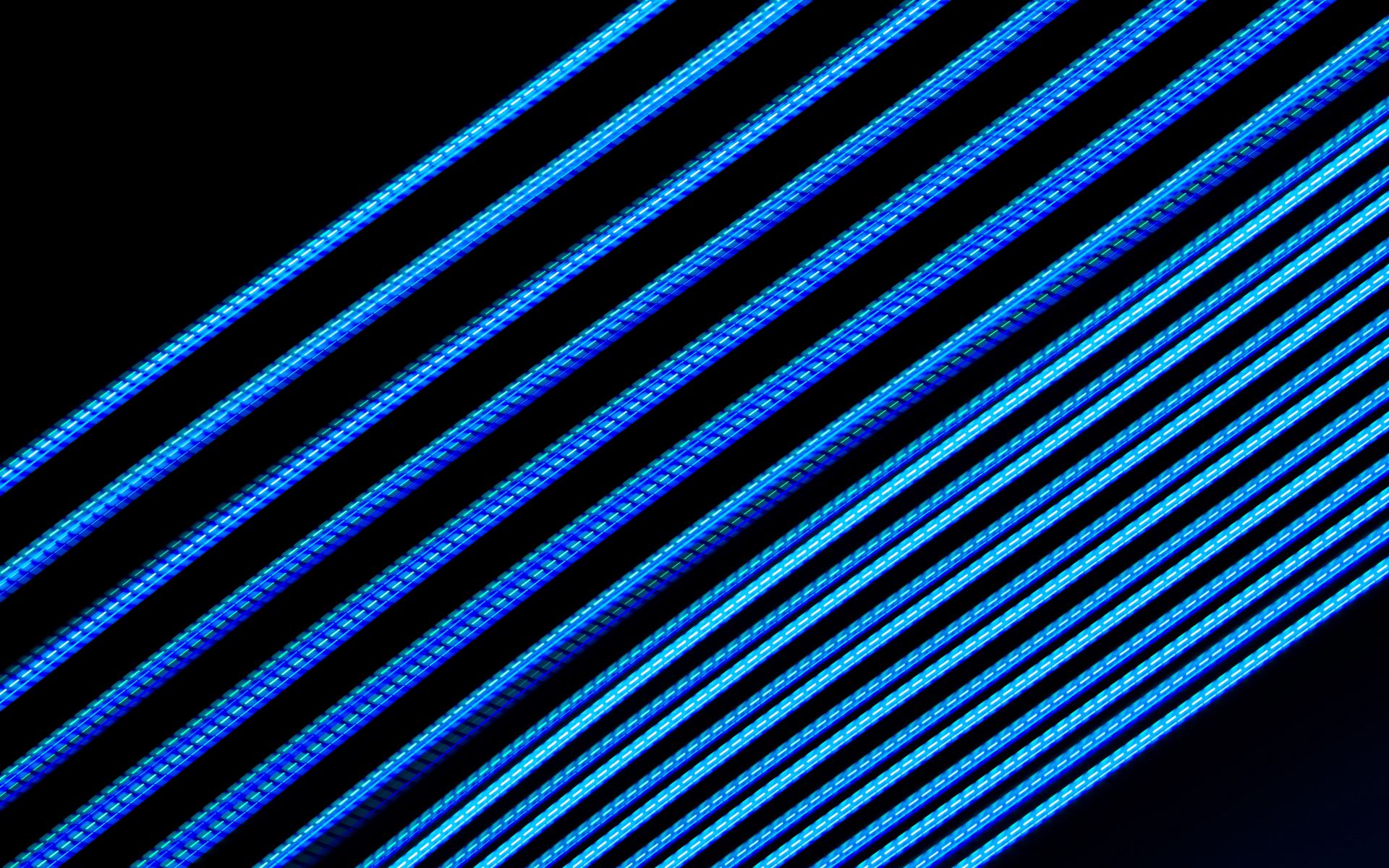 Download wallpaper 1920x1200 neon, backlight, stripes, lines, black