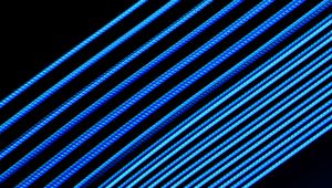 Preview wallpaper neon, backlight, stripes, lines, black