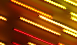 Preview wallpaper neon, lamp, ceiling, lighting
