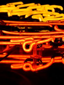 Preview wallpaper neon, lamps, light, bright, electric