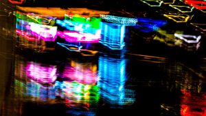 Preview wallpaper neon, light, blur, reflection, abstraction, colorful
