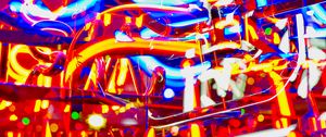 Preview wallpaper neon, light, colorful, bright, abstraction, chaotic