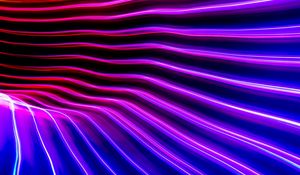 Preview wallpaper neon, light, curves, freezelight, long exposure, abstraction