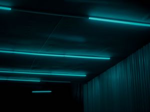 Preview wallpaper neon, light, lamps, darkness