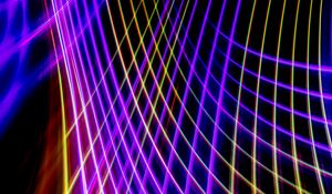 Preview wallpaper neon, light, lines, mesh, freezelight, abstraction