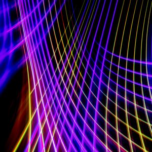 Preview wallpaper neon, light, lines, mesh, freezelight, abstraction