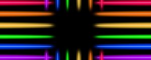 Preview wallpaper neon, line, glow, colorful, iridescent