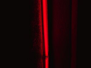 Preview wallpaper neon, stripe, red, dark, texture