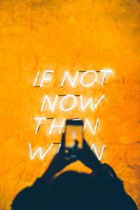 Preview wallpaper neon, text, inscription, light, glow