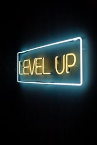 Preview wallpaper neon, text, sign, light, backlight