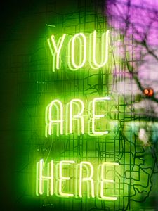Preview wallpaper neon, text, words, glow, sign