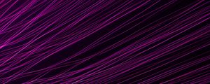 Preview wallpaper neon, threads, lines, stripes, pink