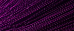 Preview wallpaper neon, threads, lines, stripes, pink