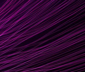 Preview wallpaper neon, threads, lines, stripes, pink