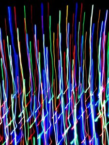 Preview wallpaper neon, wavy, multi-color