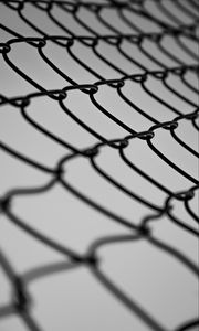 Preview wallpaper net, macro, blur, iron