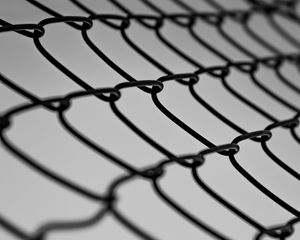 Preview wallpaper net, macro, blur, iron