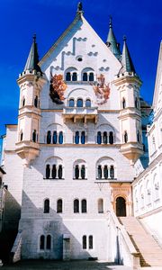 Preview wallpaper neuschwanstein castle, bavaria, germany, castle, fortress, architecture, aesthetics, facade