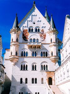Preview wallpaper neuschwanstein castle, bavaria, germany, castle, fortress, architecture, aesthetics, facade