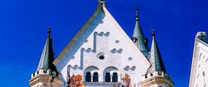 Preview wallpaper neuschwanstein castle, bavaria, germany, castle, fortress, architecture, aesthetics, facade
