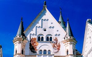 Preview wallpaper neuschwanstein castle, bavaria, germany, castle, fortress, architecture, aesthetics, facade