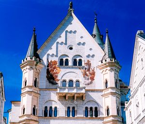 Preview wallpaper neuschwanstein castle, bavaria, germany, castle, fortress, architecture, aesthetics, facade