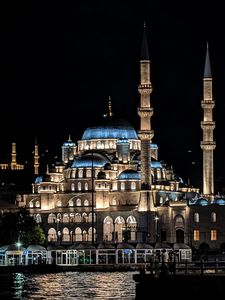 Preview wallpaper new mosque, mosque, istanbul, türkiye, architecture