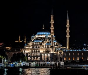 Preview wallpaper new mosque, mosque, istanbul, türkiye, architecture