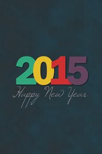 Preview wallpaper new year, 2015, minimalism, holiday