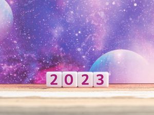 Preview wallpaper new year, 2023, numbers, holidays