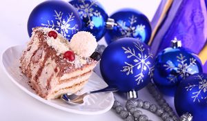 Preview wallpaper new year, christmas, christmas decorations, refreshments