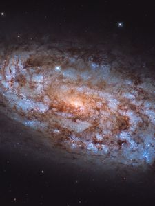 Preview wallpaper ngc 1792, galaxy, spiral, stars, space