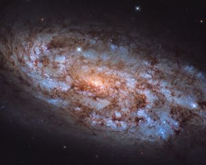Preview wallpaper ngc 1792, galaxy, spiral, stars, space