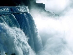 Preview wallpaper niagara, waterfall, splashing, upland